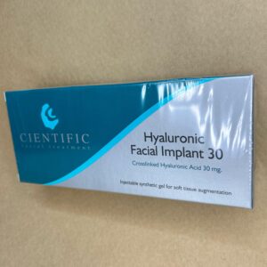 ÁCIDO HIALURÔNICO PREENCHEDOR CIENTIFIC HYALURONIC FACIAL IMPLANT 30MG 1ML