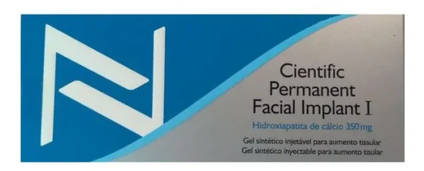 BIOESTIMULADOR HIDROXIAPATITA DE CÁLCIO CIENTIFIC PERMANENT FACIAL IMPLANT I NUTRIEX - RENNOVA