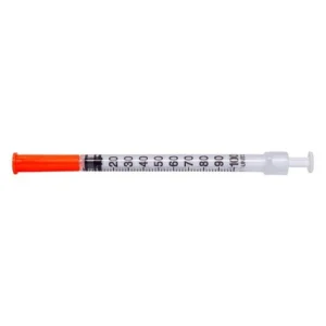 SERINGA 1 ML COM AGULHA FIXA